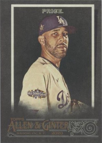 2020 Topps Allen & Ginter's X - David Price #253