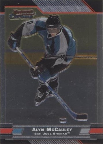 2003-04 Bowman Chrome Draft Picks & Prospects - Alyn McCauley #65