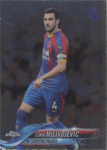 2018-19 Topps Chrome Premier League Luka Milivojevic #65