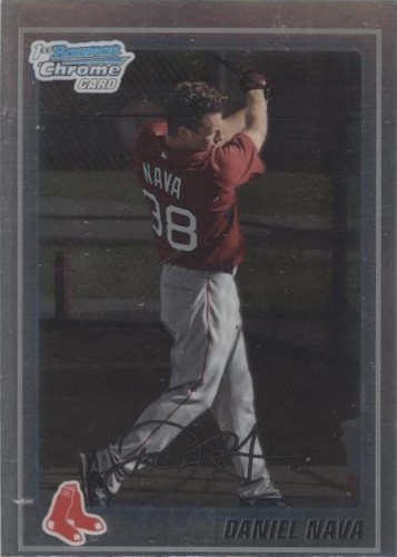 2010 Bowman Chrome - Daniel Nava #BCP47