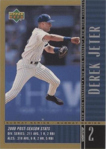 2000 Upper Deck Subway Series - Derek Jeter #NY1