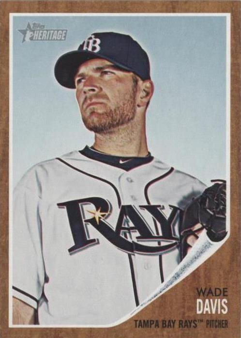 2011 Topps Heritage - Wade Davis #407
