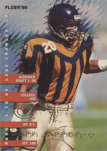 1995 Fleer Mark Carrier #52