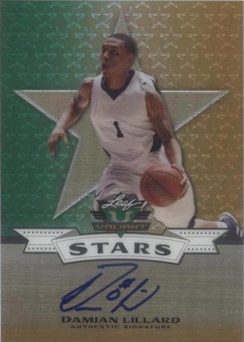2013 Leaf Valiant - Damian Lillard #S-DL1