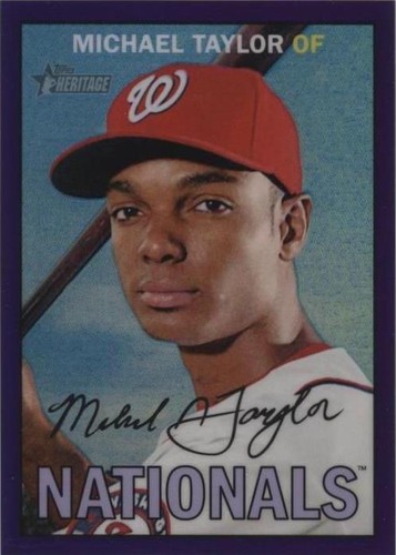 2016 Topps Heritage - Michael Taylor #THC-453