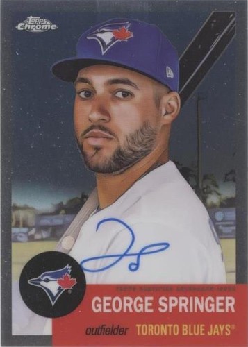 2022 Topps Chrome Platinum Anniversary - George Springer #CPA-GS