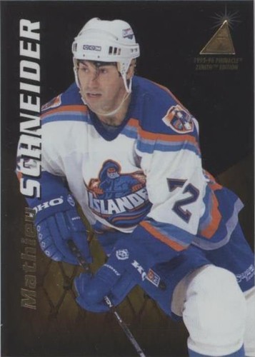 1995-96 Pinnacle Zenith - Mathieu Schneider #21
