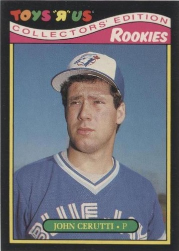 1987 Topps Toys R Us Rookies - John Cerutti #6