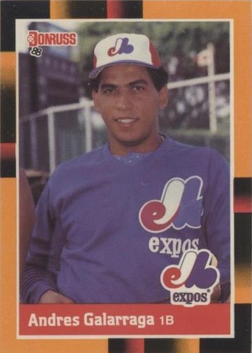 1988 Donruss Baseball's Best - Andres Galarraga #90