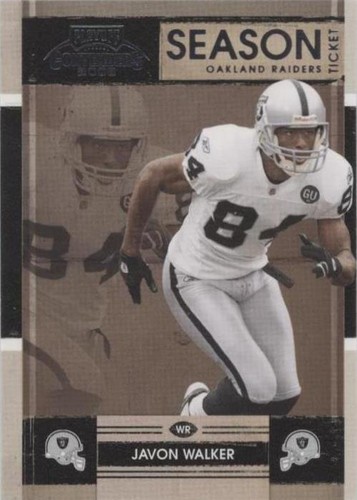 2008 Playoff Contenders Javon Walker #70