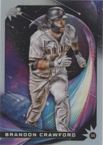 2022 Topps Cosmic Chrome - Brandon Crawford #SG-14