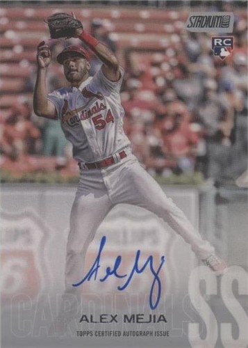 2018 Topps Stadium Club - Alex Mejia #SCA-AME