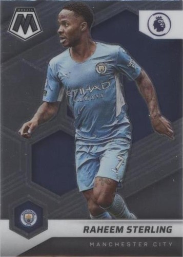 2021-22 Panini Mosaic Premier League Raheem Sterling #18