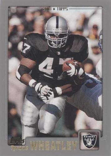2001 Topps Tyrone Wheatley #132