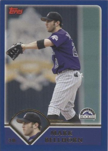 2003 Topps Traded & Rookies - Mark Bellhorn #T64