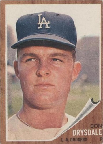 1962 Topps - Don Drysdale #340
