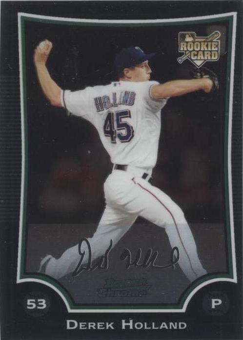 Bowman Chrome 2009 - Derek Holland #193