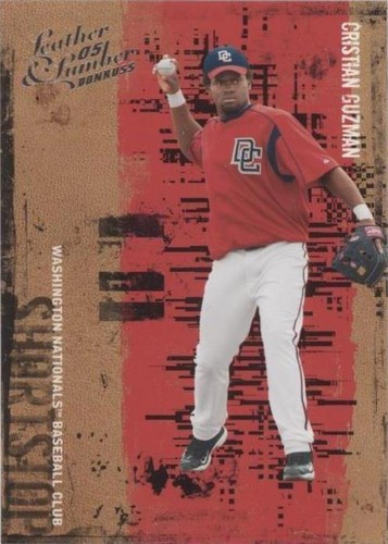 2005 Donruss Leather & Lumber - Cristian Guzman #32