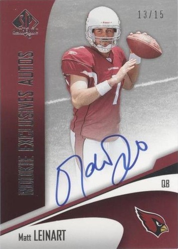 2006 SP Authentic Matt Leinart #REA-LE