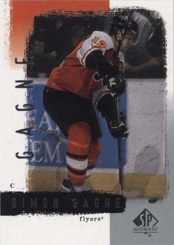2000-01 SP Authentic - Simon Gagne #65