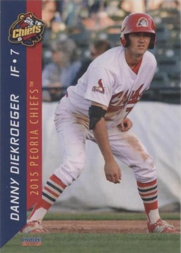 2015 Choice Peoria Chiefs - Danny Diekroeger #09