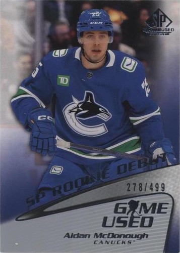 2023-24 Upper Deck SP Game Used - Aidan Mcdonough #R-2