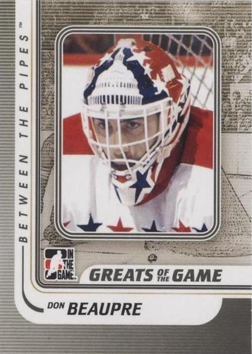 2010-11 In the Game Between the Pipes - Don Beaupre #157