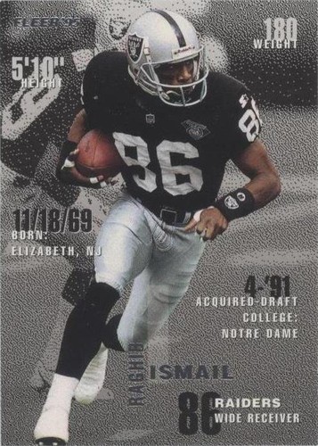 1995 Fleer Rocket Ismail #193