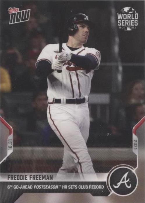 2021 Topps Now - Freddie Freeman #1029