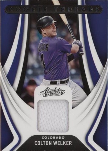 2022 Panini Absolute - Colton Welker #RT-WE