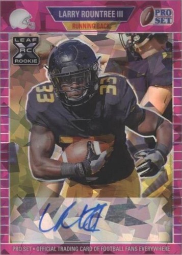 2021 Leaf Pro Set Metal Larry Rountree III #PA-LR3