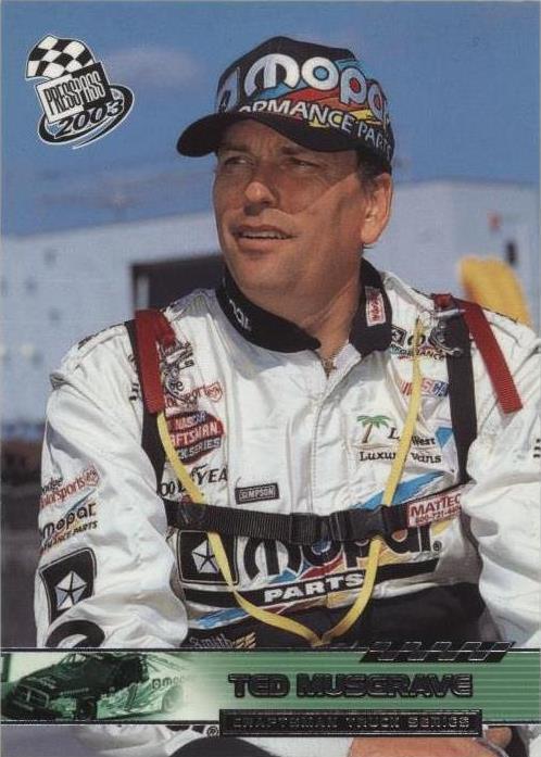 2003 Press Pass - Ted Musgrave #P50