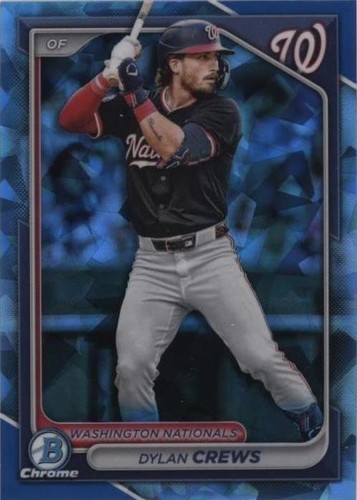 2024 Bowman Chrome Draft Sapphire Edition - Dylan Crews #BDC-125