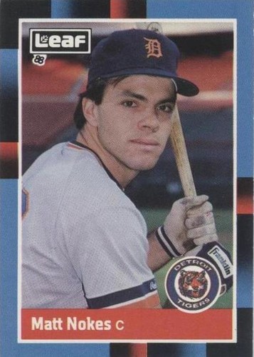 1988 Leaf Canadian - Matt Nokes #60