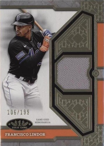 2024 Topps Tier One - Francisco Lindor #T1R-FL