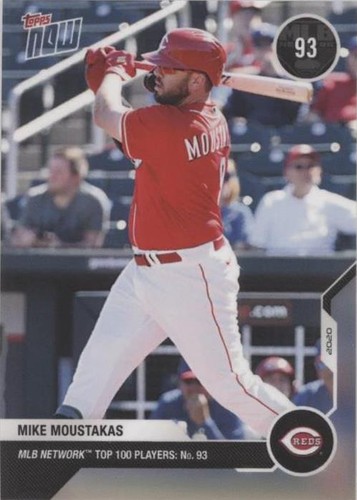 2020 Topps Now MLB Network Top 100 Players - Mike Moustakas #MN93