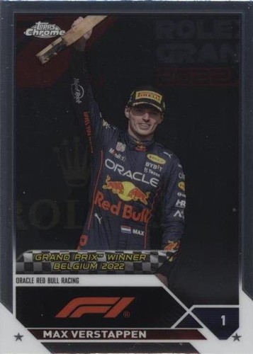 2023 Topps Chrome Formula 1 - Max Verstappen #157