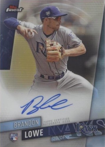 2019 Topps Finest - Brandon Lowe #FA-BL
