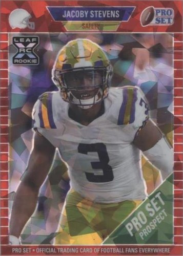 2021 Leaf Pro Set Metal JaCoby Stevens #34