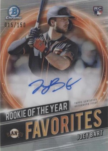 2021 Bowman - Joey Bart #ROYF-JB