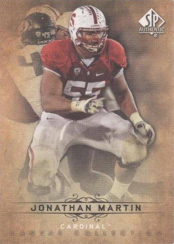 2012 SP Authentic Jonathan Martin #CC-43