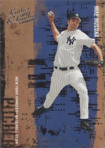 2005 Donruss Leather & Lumber - Mike Mussina #101