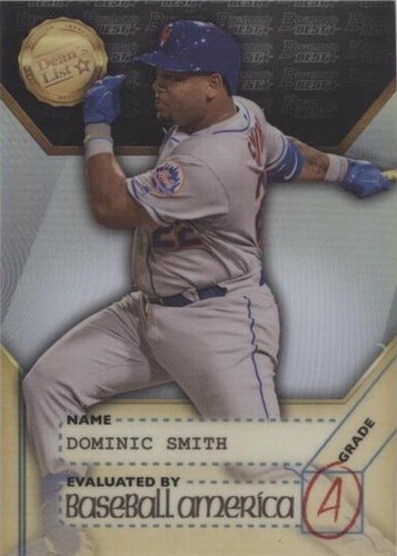 2017 Bowman's Best - Dominic Smith #BADL-DS