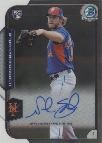 2015 Bowman Chrome - Noah Syndergaard #BCAR-NS