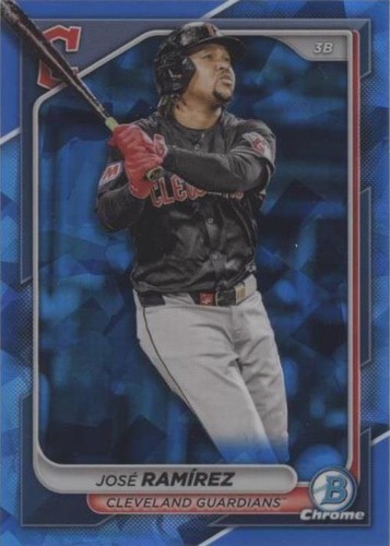 2024 Bowman Chrome Sapphire Edition - Jose Ramirez #93