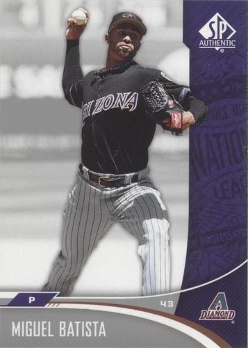 2006 SP Authentic - Miguel Batista #5