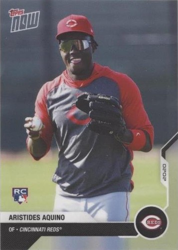 2020 Topps Now #OD-319C Aristides Aquino Cincinnati Reds