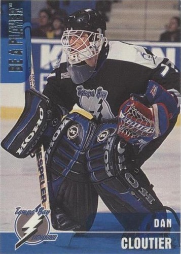 1999-00 In the Game Be A Player Memorabilia - Dan Cloutier #90