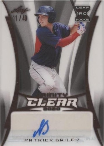 2020 Leaf Trinity - Patrick Bailey #CA-PB1