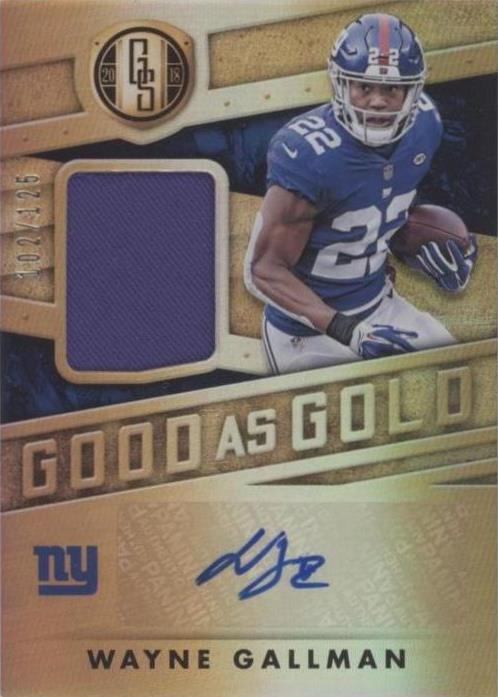 2018 Panini Gold Standard Wayne Gallman #GO-WG